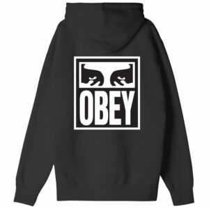 SUDADERA OBEY EYES ICON HOOD BLACK