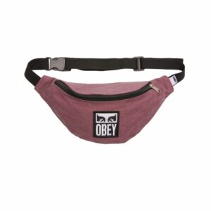 RIÑONERA OBEY WASTED HIP BAG II PIGMENT BURGUNDY