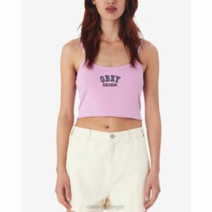 CAMISETA COLLEGE RECORDS PASTEL LAVENDER