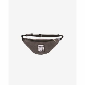 RIÑONERA OBEY WASTED HIP BAG II PIGMENT BLACK