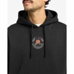 SUDADERA RVCA ROSES POSTER HOODIE BLACK | Mechanic