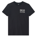 CAMISETA DEUS EX-MACHINA CAMBER TEE BLACK | Mechanic