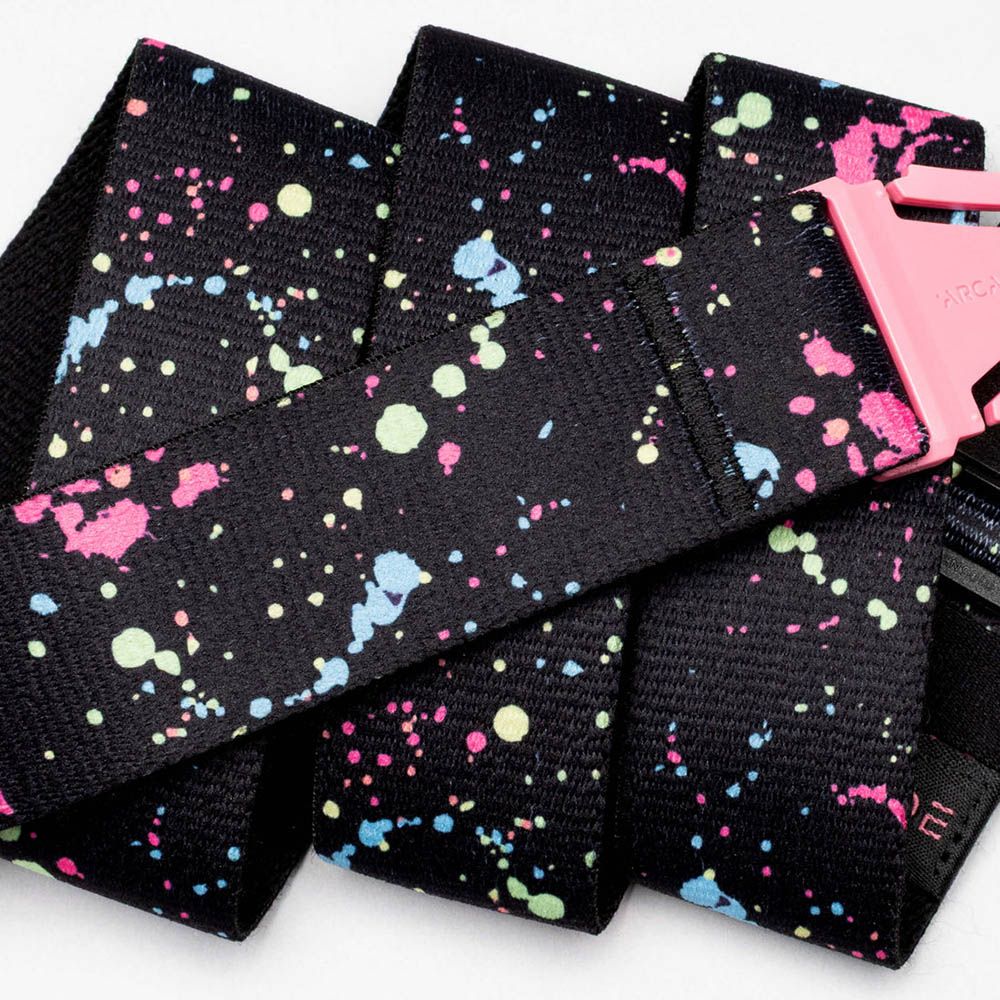 CINTURON ARCADE SPLATTER BLACK NEON | Mechanic