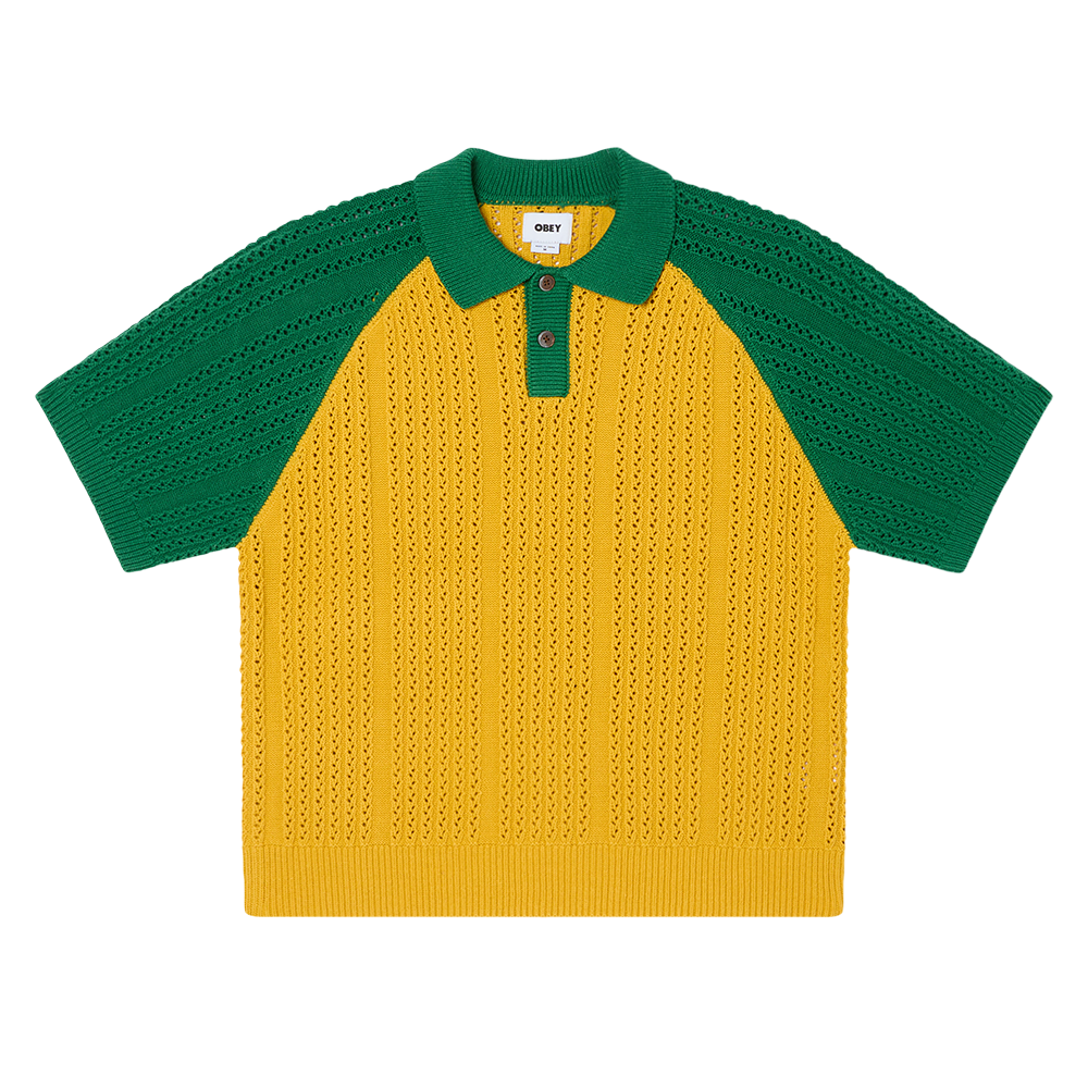 POLO OBEY ABEL MUSTARD MULTI | Mechanic