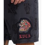 BAÑADOR RVCA  KALEB BIRDS BOARDSHORT BLACK | Mechanic