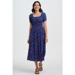 VESTIDO SUGARHILL BOUTIQUE JOLENE SHIRRED MIDI DRESS | Mechanic
