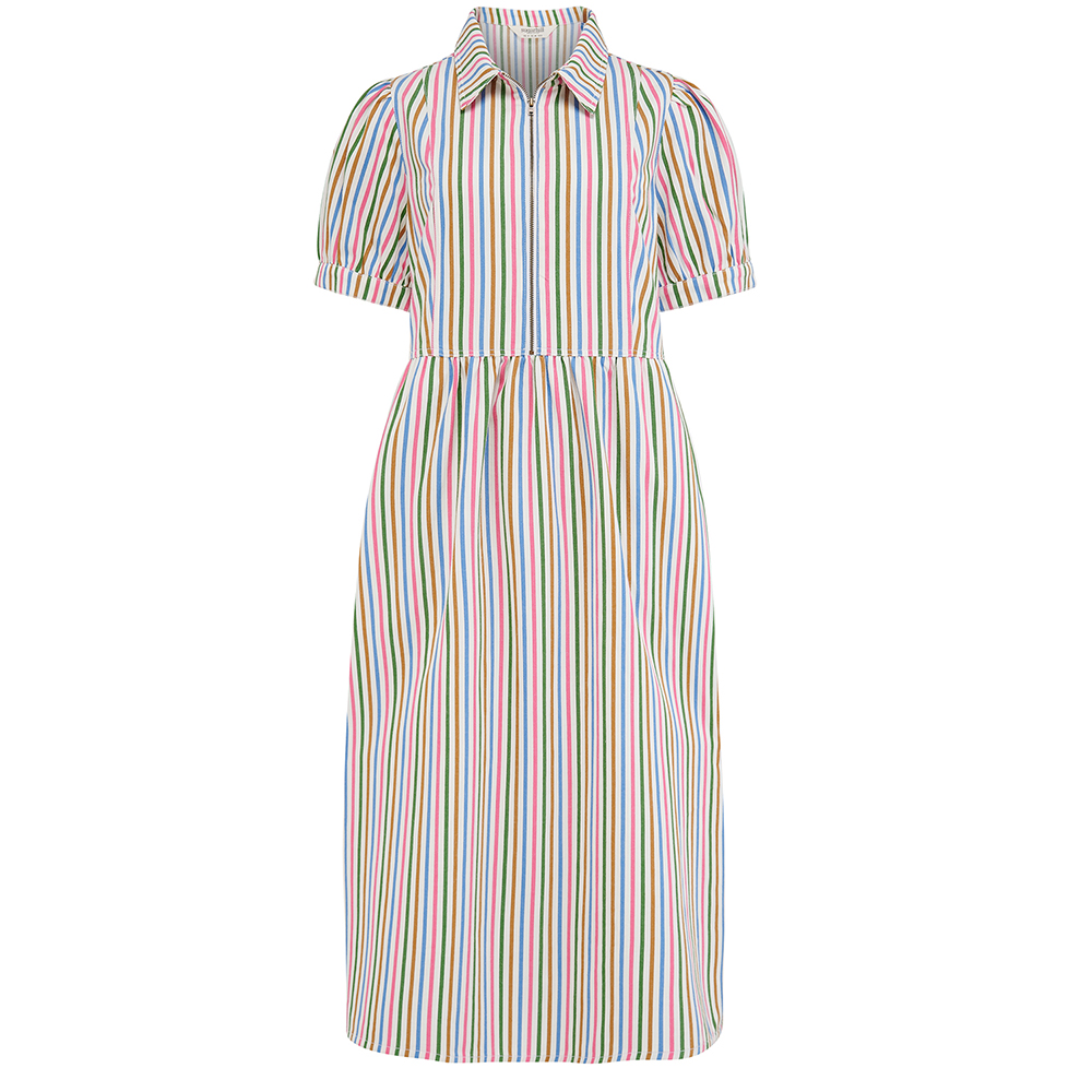 VESTIDO SUGARHILL BOUTIQUE GILLIAN MIDI SMOCK DRESS | Ropa Streetwear Online