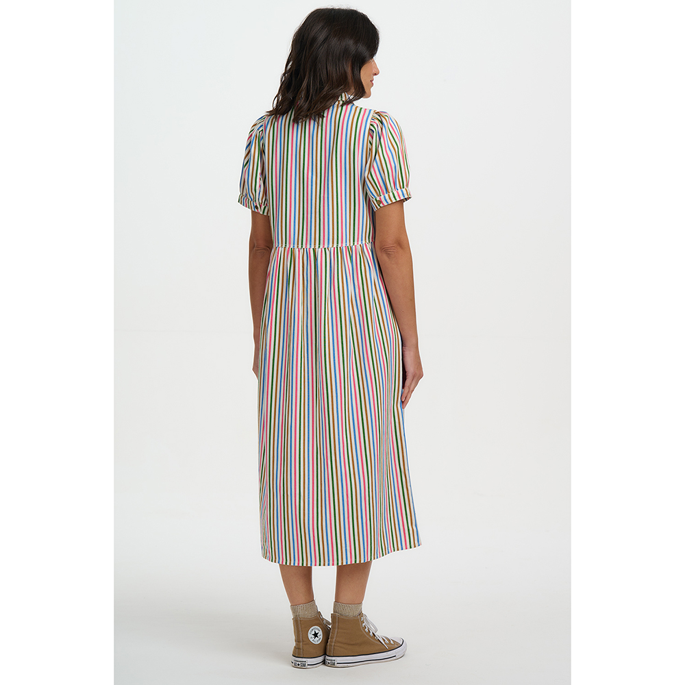 VESTIDO SUGARHILL BOUTIQUE GILLIAN MIDI SMOCK DRESS | Ropa Streetwear Online