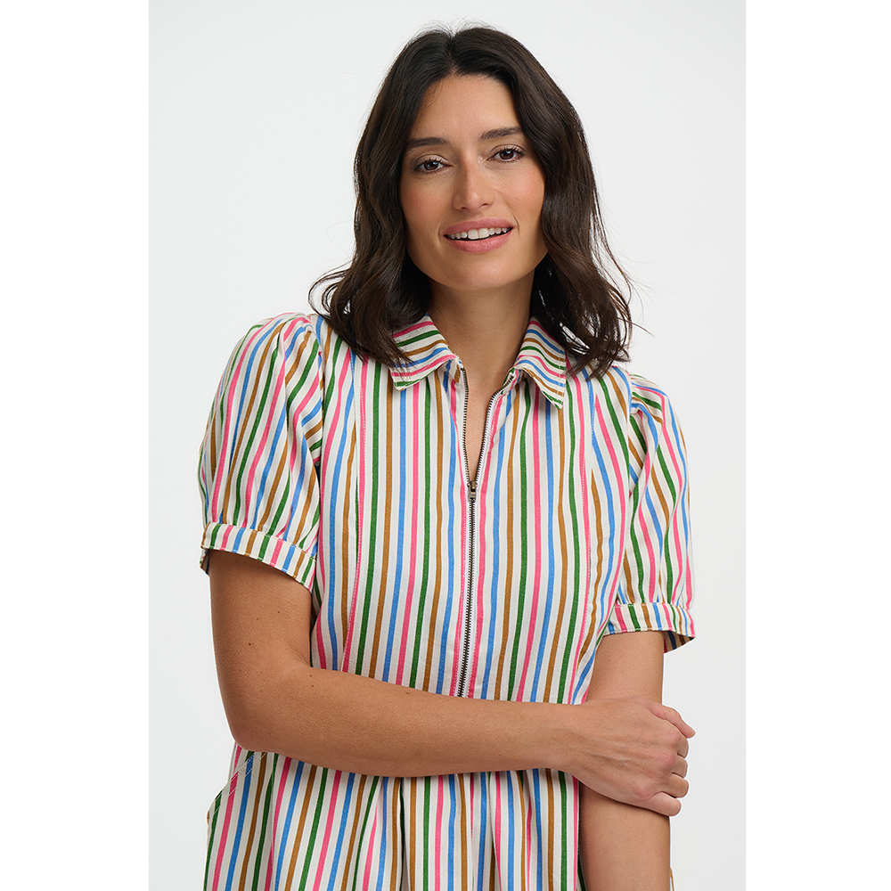 VESTIDO SUGARHILL BOUTIQUE GILLIAN MIDI SMOCK DRESS | Ropa Streetwear Online
