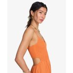 VESTIDO BILLABONG TO THE MOON BRIGHT ORANGE | Mechanic