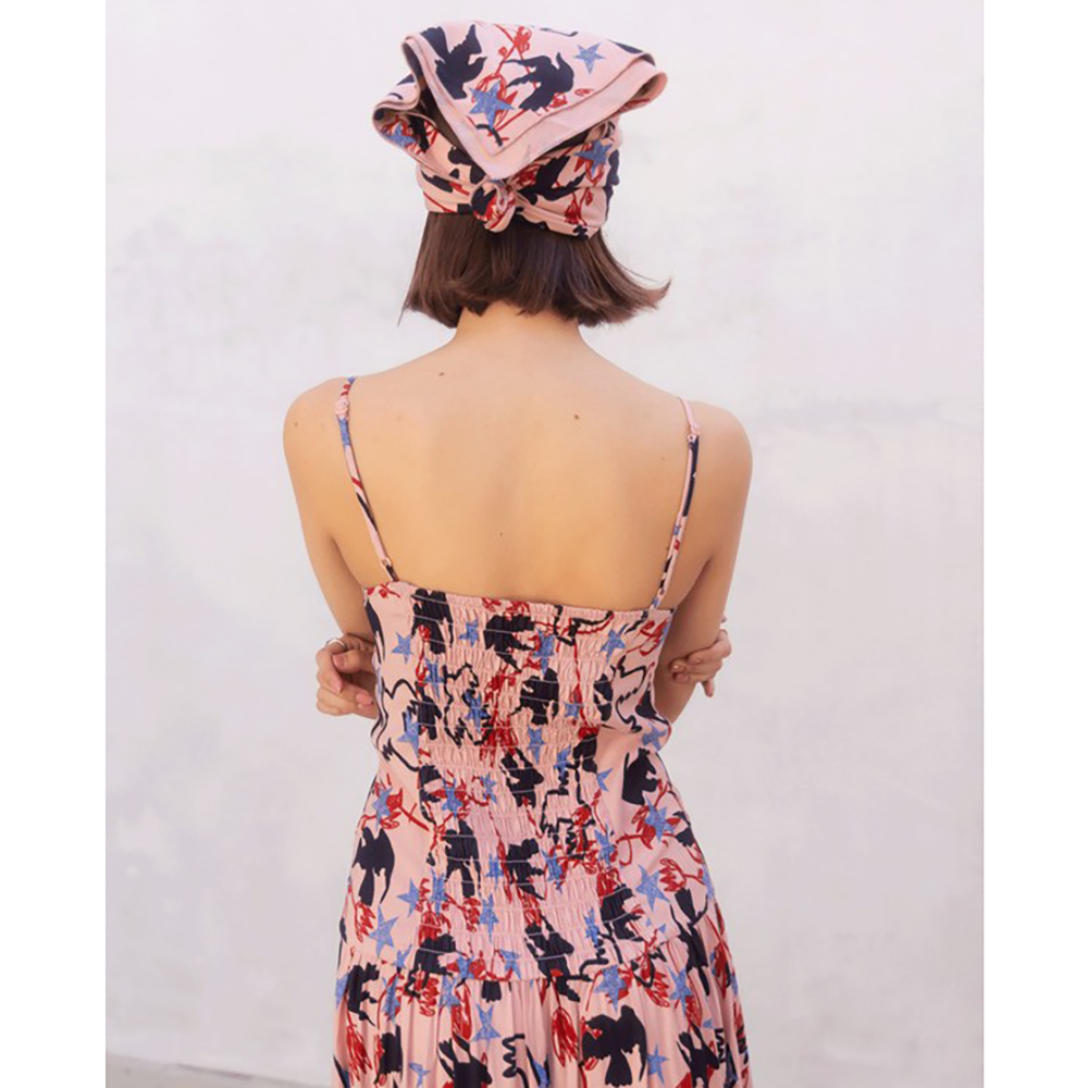 VESTIDO RVCA AF LOVE BIRDS PALE MAUVE | Ropa Streetwear Online