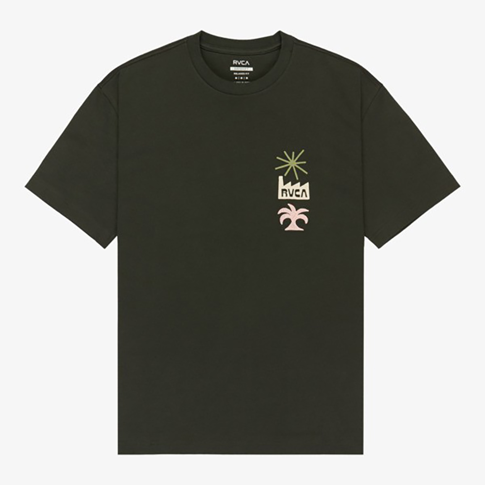 CAMISETA RVCA MIRAGE PIRATE BLACK | Ropa Streetwear Online