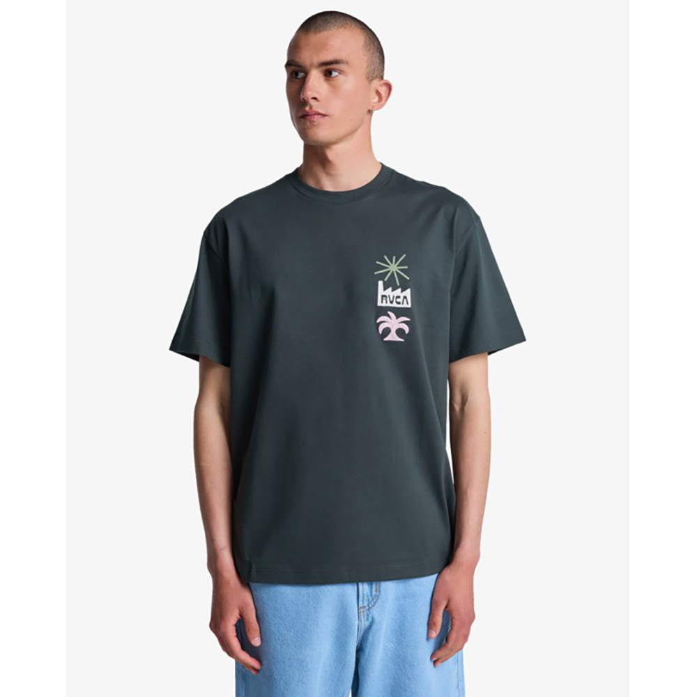 CAMISETA RVCA MIRAGE PIRATE BLACK | Ropa Streetwear Online