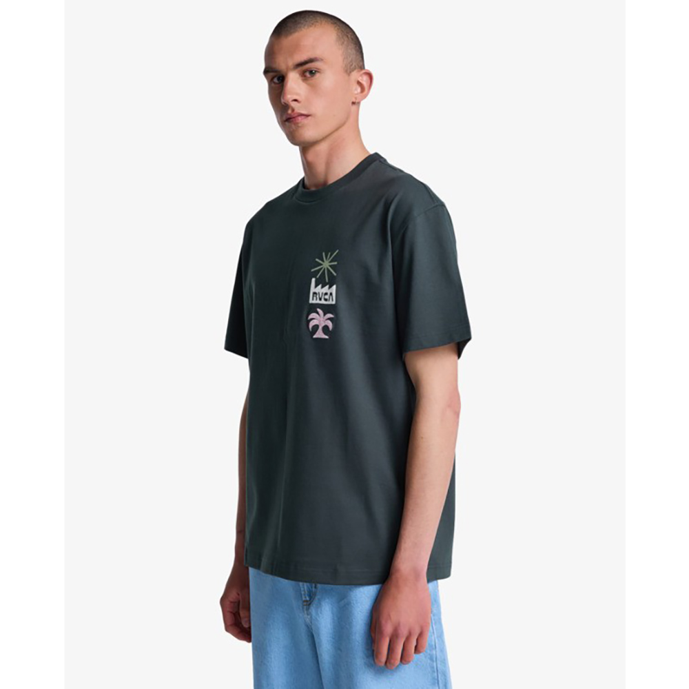 CAMISETA RVCA MIRAGE PIRATE BLACK | Ropa Streetwear Online