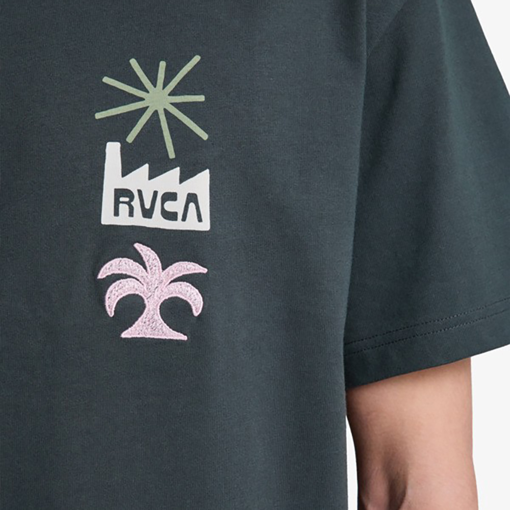 CAMISETA RVCA MIRAGE PIRATE BLACK | Ropa Streetwear Online