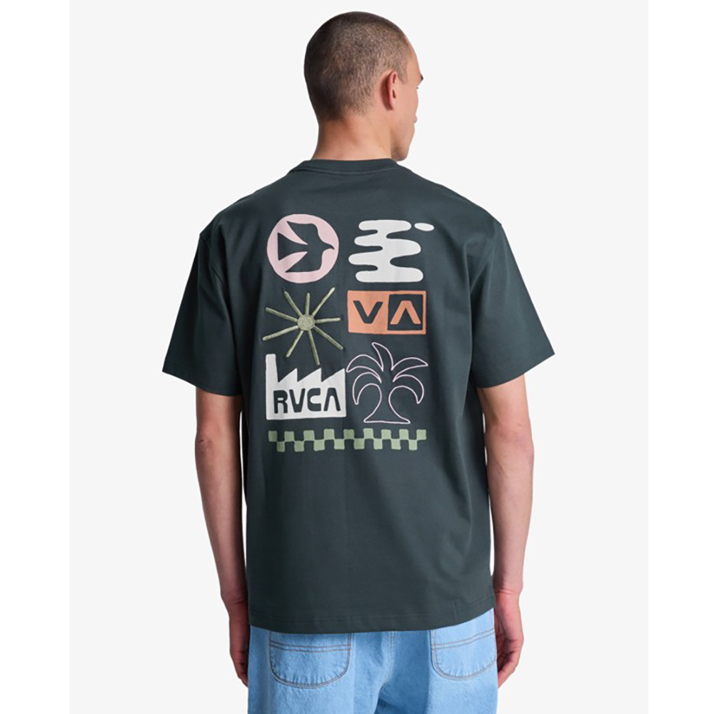 CAMISETA RVCA MIRAGE PIRATE BLACK | Ropa Streetwear Online