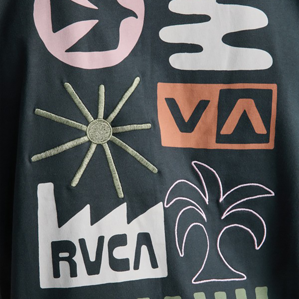 CAMISETA RVCA MIRAGE PIRATE BLACK | Ropa Streetwear Online