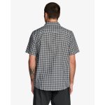 CAMISA RVCA OVERSPRAY BLACK/WHITE | Mechanic