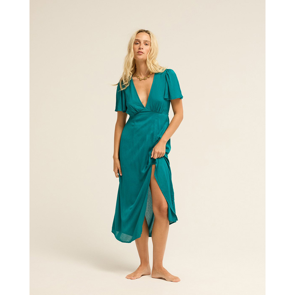 VESTIDO BILLABONG JET SET DEEP LAGOON | Mechanic