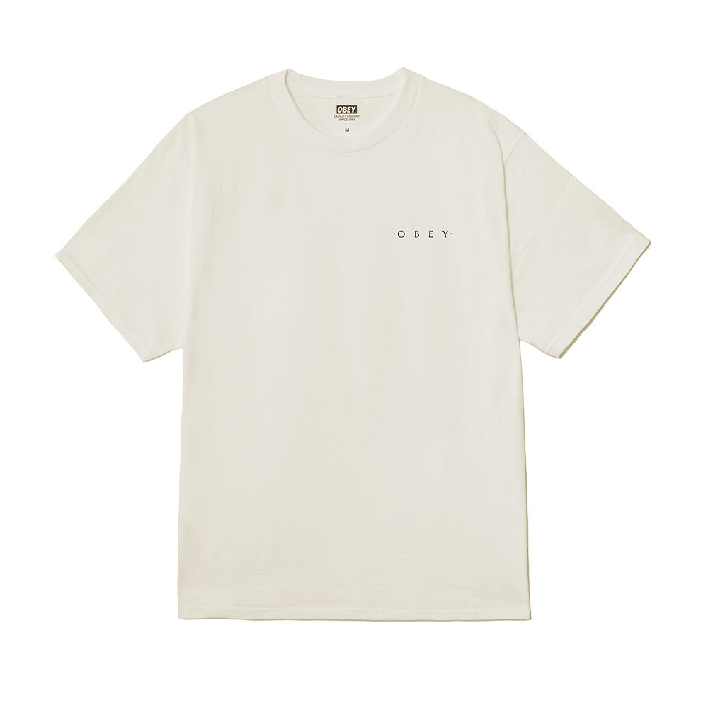 CAMISETA OBEY ARCHITECTURE OF THE UNIVERSE VINTAGE WHITE | Ropa Streetwear Online