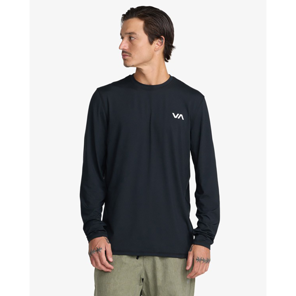 CAMISETA LS RVCA  SPORT VENT BLACK | Mechanic