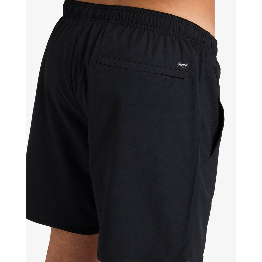 PANTALON CORTO RVCA YOGGER 2 IN 1 BLACK | Mechanic