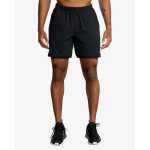 PANTALON CORTO RVCA YOGGER STRETCH 17″ BLACK | Mechanic