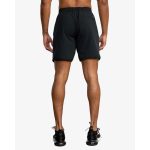 PANTALON CORTO RVCA YOGGER STRETCH 17″ BLACK | Mechanic