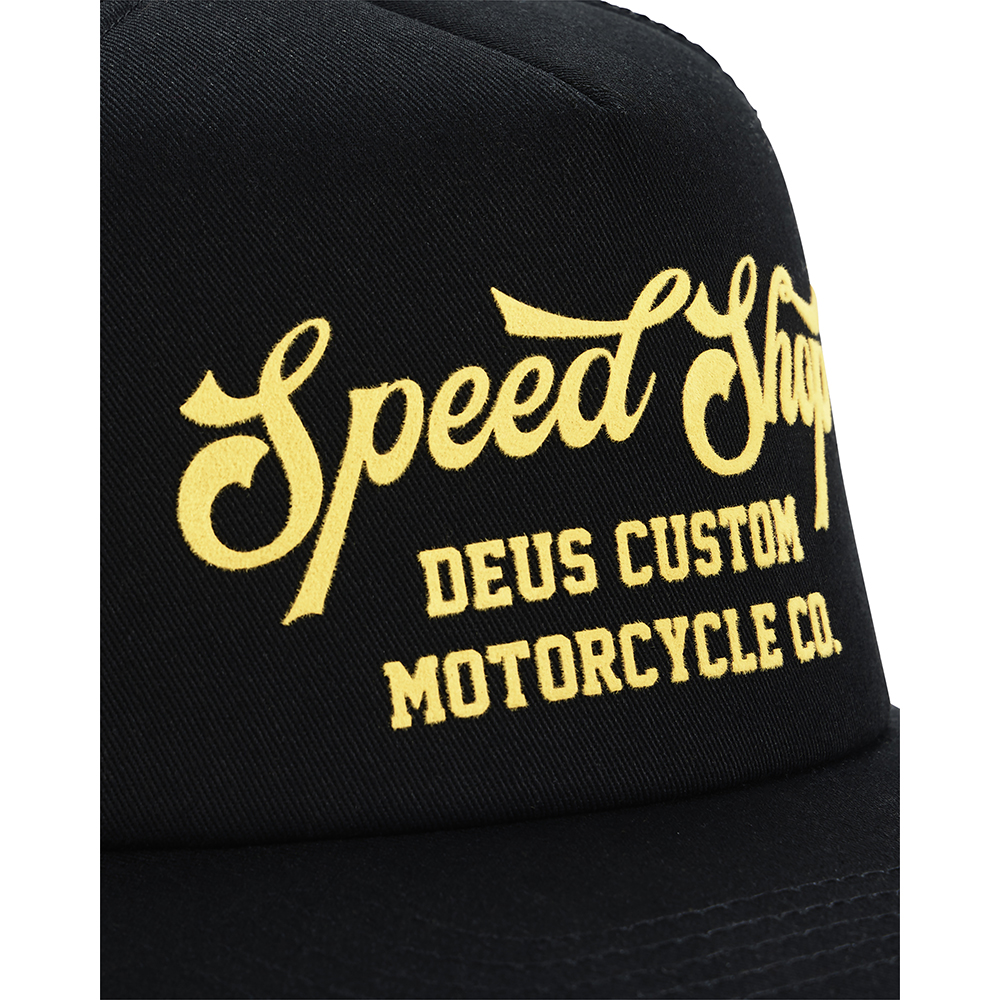 GORRA DEUS EX-MACHINA WELCOME TRUCKER BLACK | Ropa Streetwear Online
