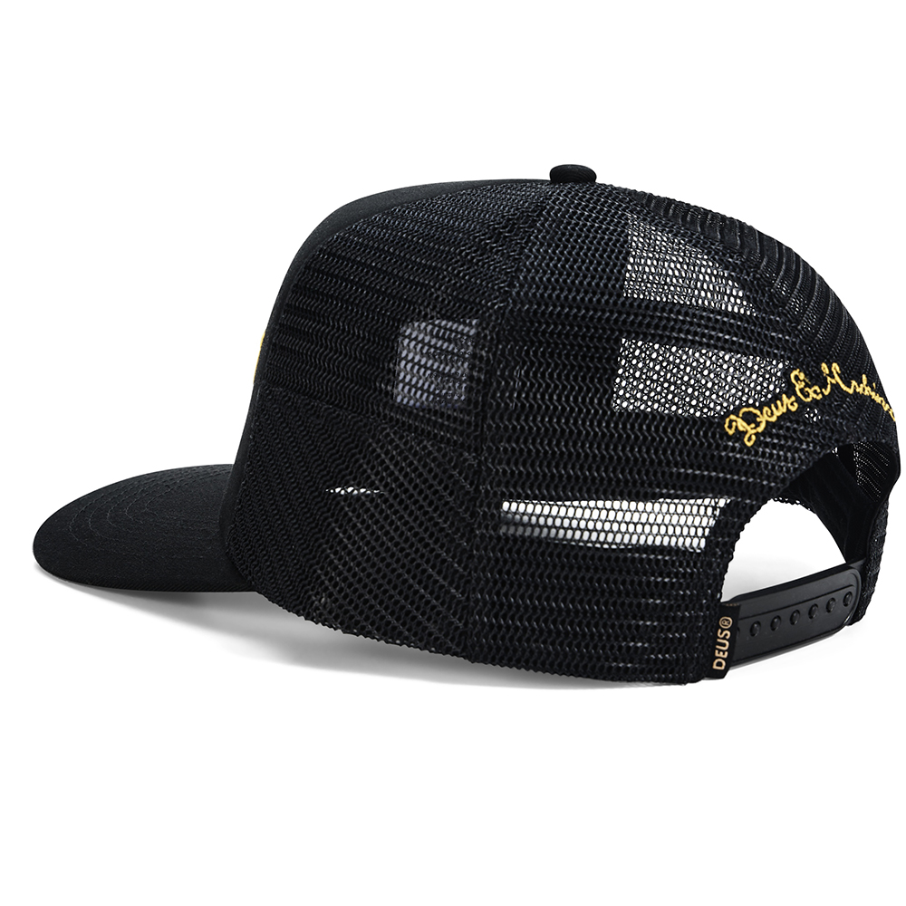 GORRA DEUS EX-MACHINA WELCOME TRUCKER BLACK | Mechanic
