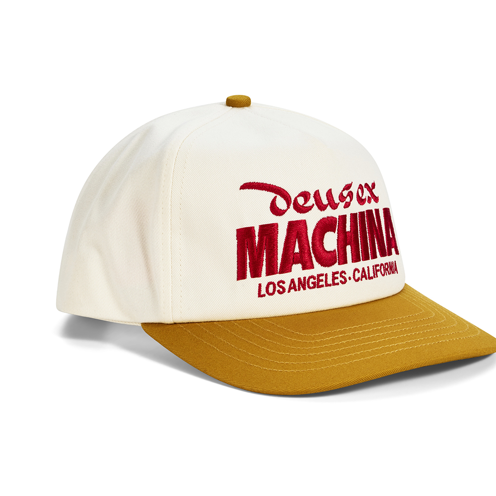 GORRA DEUS EX-MACHINA PRIMO CAP RADIANT YELLOW | Mechanic