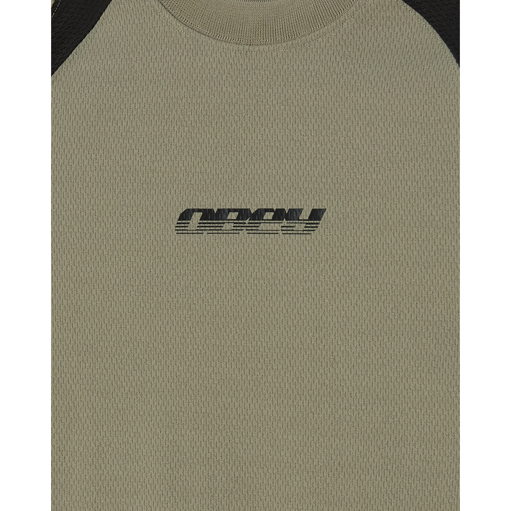 CAMISETA LS OBEY DELTA KNIT DRIED SAGE MULTI | Ropa Streetwear Online