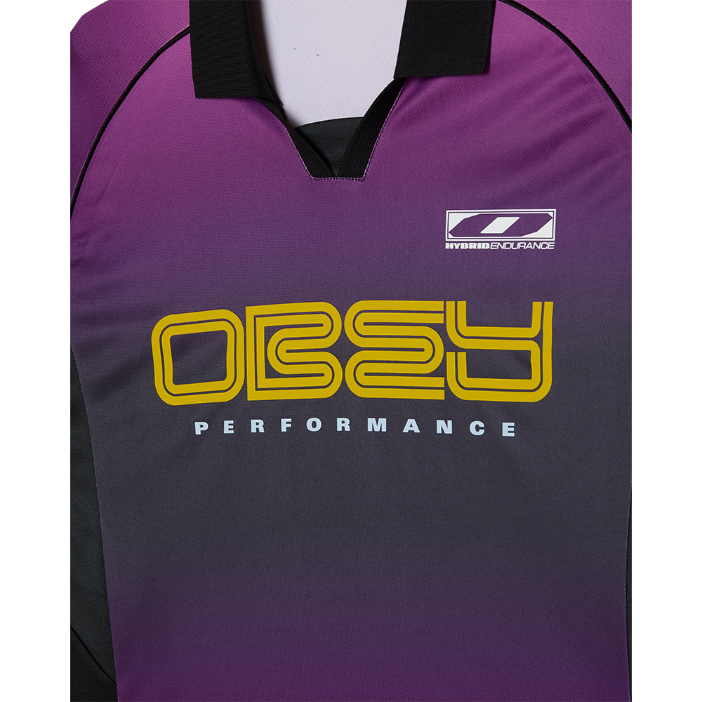 CAMISETA LS OBEY SPRECTRUM ´89 JERSEY PURPLE GRADIENT | Mechanic
