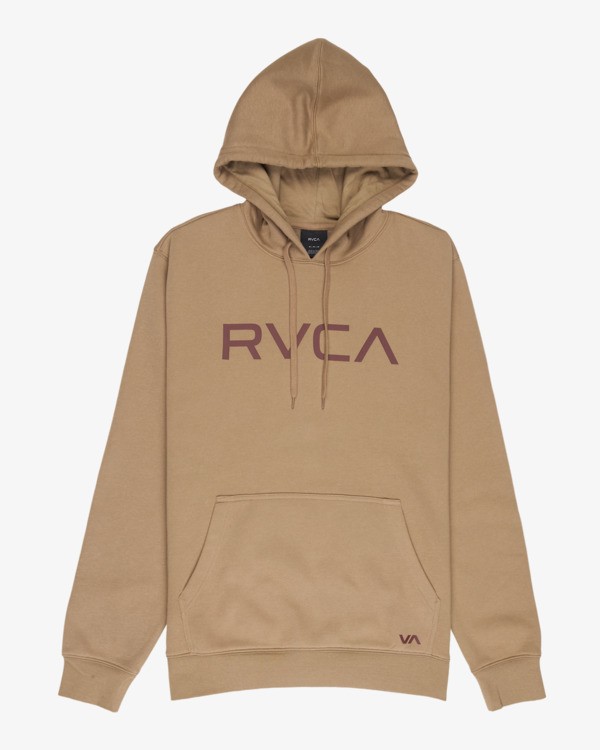 SUDADERA RVCA BIG RVCA HOODIE COYOTE | Mechanic
