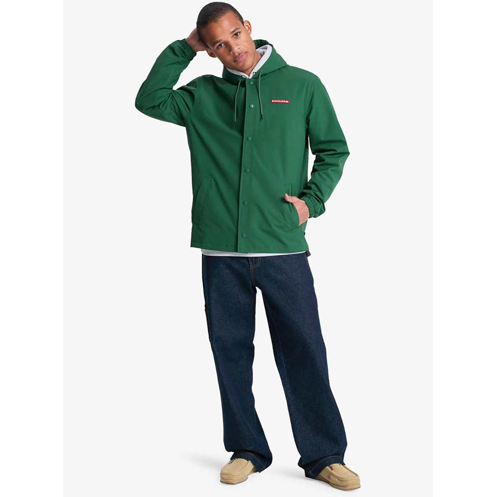 CHAQUETA QUIKSILVER RAIN CLOUD FOREST GREEN | Ropa Streetwear Online